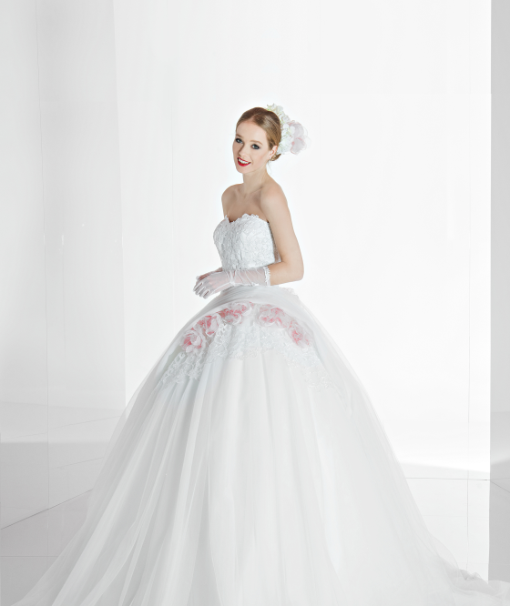 abito da sposa L377